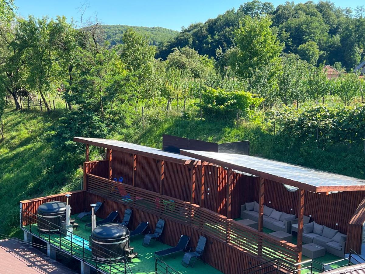 Vila Swe Sar Hotel Curtea De Arges Bagian luar foto